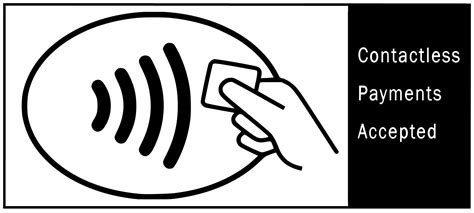 accept contactless card payment|contactless payment sign.